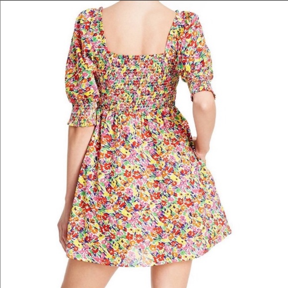 RIXO x TARGET FLORAL PUFFY SLEEVES DRESS SIZE XS - Picture 2 of 5